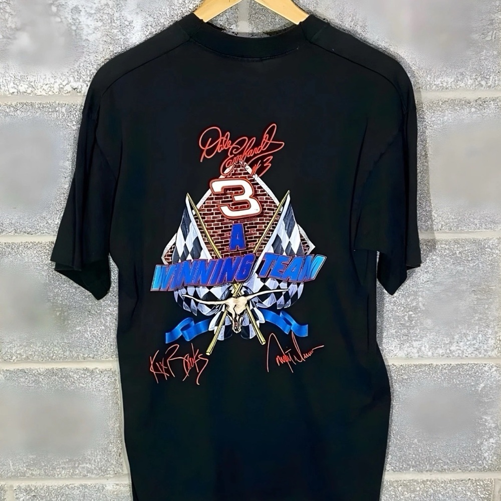 Rare Vintage 90’s Dale Earnhardt “Sunday Money” T-shirt - Picture 2 of 5